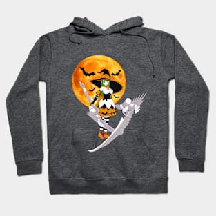 Spooky Halloween Witch Hoodie